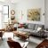 Contemporary Home Office In Living Room 2